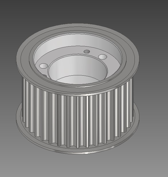 正时皮带轮-8--stp三维 3d模型设计图